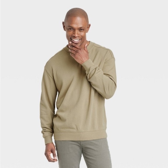 Men's Relaxed Fit Crew Neck Sweatshirt
-
Goodfellow & Co™m Olive Green XXL nwt - Picture 2 of 3